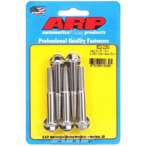 ARP #622-2250 S/S Bolt Kit - 6pt. (5) 5/16-18 x 2.250