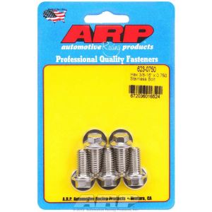 ARP #623-0750 S/S Bolt Kit - 6pt. (5) 3/8-16 x .750