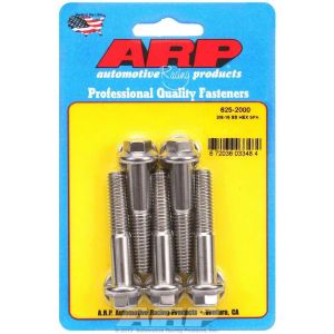 ARP #625-2000 S/S Bolt Kit - 6pt. (5) 3/8-16 x 2.000