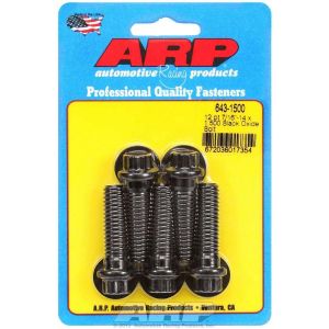 ARP #643-1500 7/16-14 x 1.500 12pt Bolt Kit (5) Black Oxide