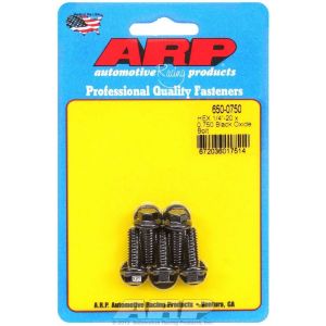 ARP #650-0750 Bolt Kit - 6pt. (5) 1/4-20 x .750