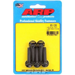 ARP #651-1250 Bolt Kit - 6pt. (5) 5/16-18 x 1.250