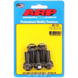 ARP #663-1002 Bolt Kit - 6pt 5pk 10mm x 1.25 x 25mm