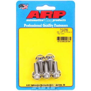 ARP #712-0750 S/S Bolt Kit - 12pt. (5) 5/16-24 x .750