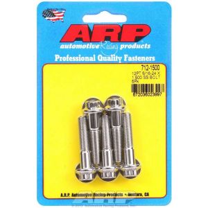 ARP #712-1500 S/S Bolt Kit - 12pt. (5) 5/16-24 x 1.500