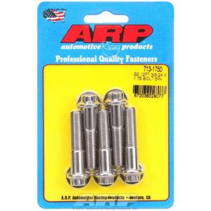 ARP #713-1750 S/S Bolt Kit - 12pt. (5) 3/8-24 x 1.750