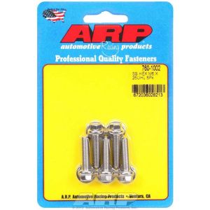 ARP #760-1002 SS Bolt Kit - 6pt 5pk 6mm x 1.00 x 25mm