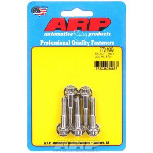 ARP #770-1003 S/S Bolt Kit - 12pt. (5) 6mm x 1.00 x 30