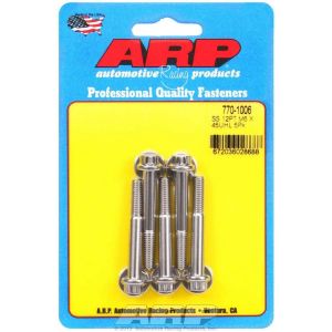 ARP #770-1006 S/S Bolt Kit - 12pt. (5) 6mm x 1.00 x 45mm