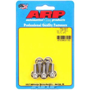 ARP #770-1017 S/S Bolt Kit - 12pt. (5) 6mm x 1.00 x 16