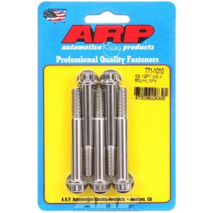 ARP #771-1010 S/S Bolt Kit - 12pt. (5) 8mm x 1.25 x 65mm