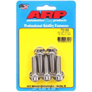 ARP #772-1003 Bolt Kit - SS 12pt 5pk 10mm x 1.50 x 30mm
