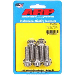 ARP #773-1003 Bolt Kit - SS 12pt 5pk 10mm x 1.25 x 30mm