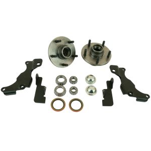 RIDETECH #11529595 Corvette C2/C3 Front Bra ke Conversion Kit
