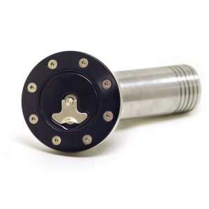 RIDETECH #81000033 Billet Locking Gas Cap Black 67-68 Camaro