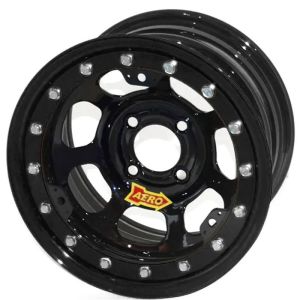 AERO RACE WHEELS #33-174520X Wheel 13x7 2in 4.50in BC Black Light Weight