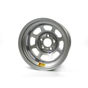 AERO RACE WHEELS #52-085020L 15x8 2in 5.00 Silver LR