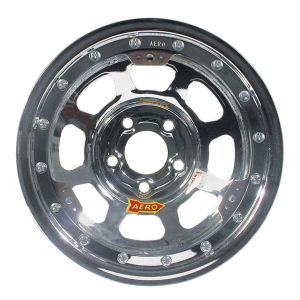 AERO RACE WHEELS #53-285040 15x8 4in 5.00 Chrome