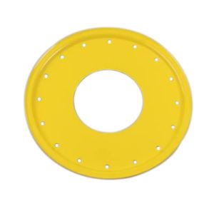 AERO RACE WHEELS #54-500001 Mud Buster 1pc Ring and Cover Yellow