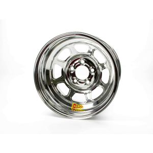 AERO RACE WHEELS #56-284710 15x8 1in 4.75 Chrome Spun Extreme Bead
