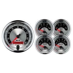 AUTOMETER #1202 A/M 5-Piece Gauge Kit
