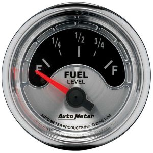 AUTOMETER #1214 2-1/16 A/M Fuel Gauge 0-90 Ohms