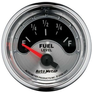 AUTOMETER #1217 2-1/16 A/M Fuel Gauge 240-33 Ohms