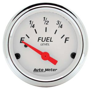 AUTOMETER #1315 2-1/16in A/W Fuel Level Gauge - GM 0-90 Ohms