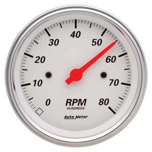 AUTOMETER #1390 3-3/8in A/W Street Rod Tach