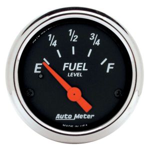 AUTOMETER #1424 2-1/16 D/B Fuel Level Gauge - 240-33 Ohms