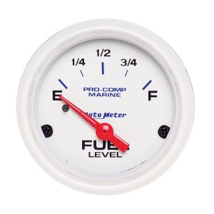 AUTOMETER #200760 Fuel Level Gauge 2-1/16 Electric Air-Core Series
