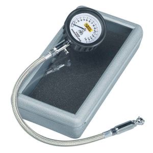 AUTOMETER #2159 Tire Pressure Gauge 0-15 PSI Analog w/Bleed Valve