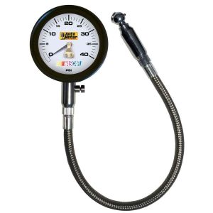 AUTOMETER #2162 Tire Pressure Gauge 0-40 PSI Analog w/Bleed Valve