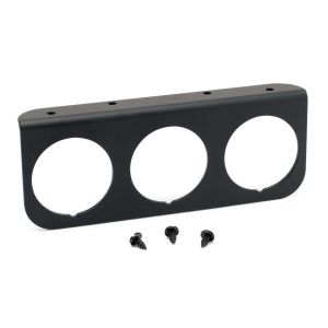 AUTOMETER #2238 3-Hole Aluminum Panel