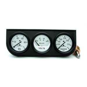AUTOMETER #2327 2-1/16in Oil/Volt/Water Console