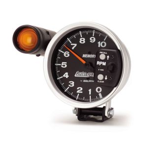 AUTOMETER #233906 5in Auto Gage Monster Tach w/Light & Recall