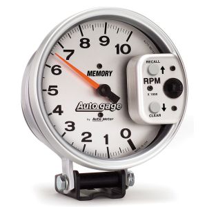 AUTOMETER #233907 5in Auto Gage Monster Tach Silver