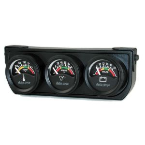 AUTOMETER #2391 1-1/2in Blk Elec Gauge Panel