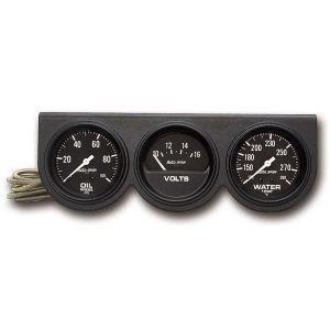 AUTOMETER #2398 2-5/8 Blk Mech Gauge Pnl