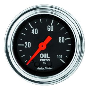 AUTOMETER #2421 0-100 Oil Pressure Gauge