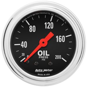 AUTOMETER #2422 0-200 Oil Pressure Gauge