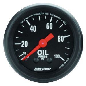 AUTOMETER #2604 2-1/16 in Oil Pressure Gauge