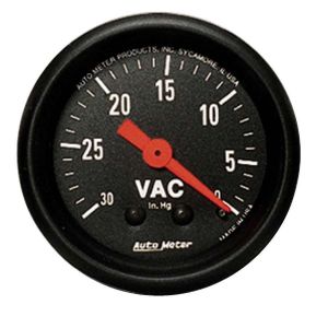 AUTOMETER #2610 2-1/16 Vacuum Gauge