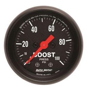 AUTOMETER #2618 2-1/16in Z/S Boost Gauge - 0-100psi