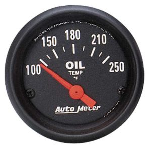 AUTOMETER #2638 2-1/16in Z-Series Oil Temp Gauge 100-250