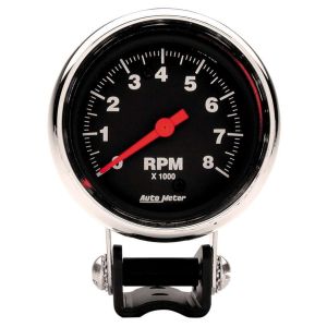 AUTOMETER #2893 2-5/8in Chrome Tach 8000 RPM