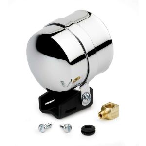 AUTOMETER #3201 2-5/8 Chrome Mounting Cup Electric Gauges