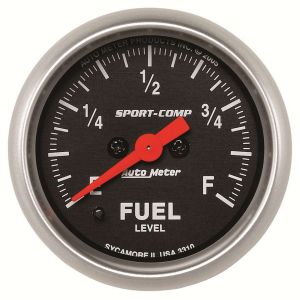 AUTOMETER #3310 2-1/16in S/C Fuel Level Gauge