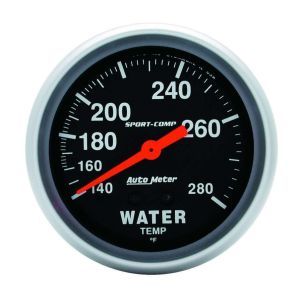 AUTOMETER #3431 140-280 Water Temp Gauge