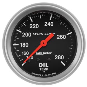 AUTOMETER #3441 140-280 Oil Temp Gauge